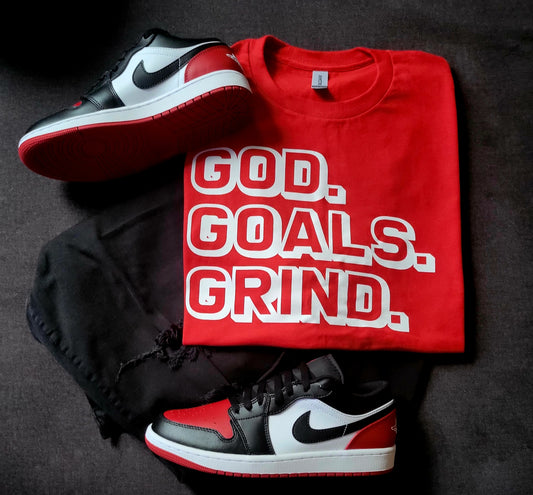 The God_Goals_Grind T-shirt